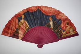 Piver, art deco fan for the perfum Fetiche