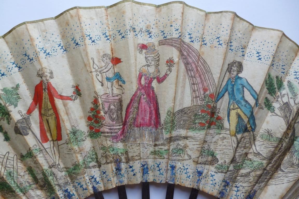 La rose, fan 1785-88