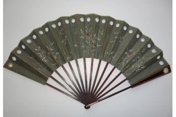 Optical fan, circa 1780