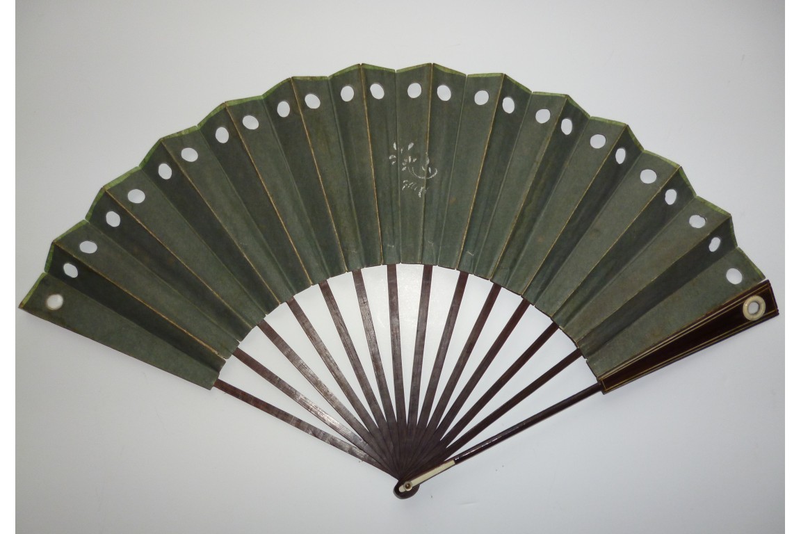 Optical fan, circa 1780