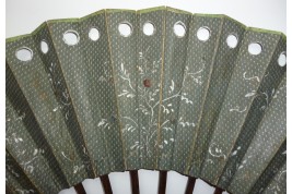 Optical fan, circa 1780