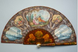 18th century style, fan circa 1900