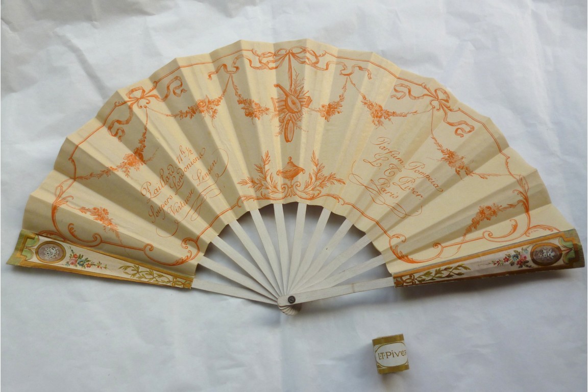 Piver, fan for the perfum Pompeia
