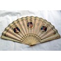 Eysées Palace Hôtel, advertising fan by Duvelleroy
