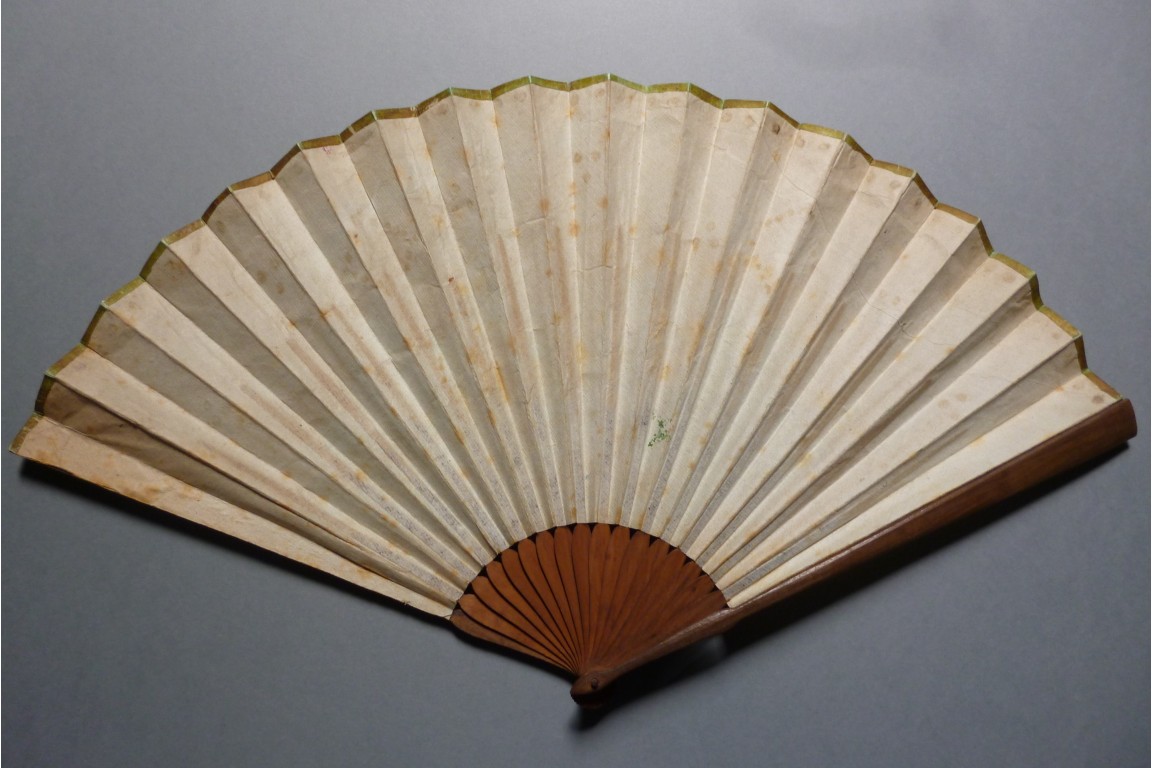 Symbol of love, fan irca 1810