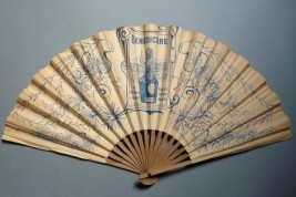 Les Chemins de fer de l'État to the sea, advertising fan