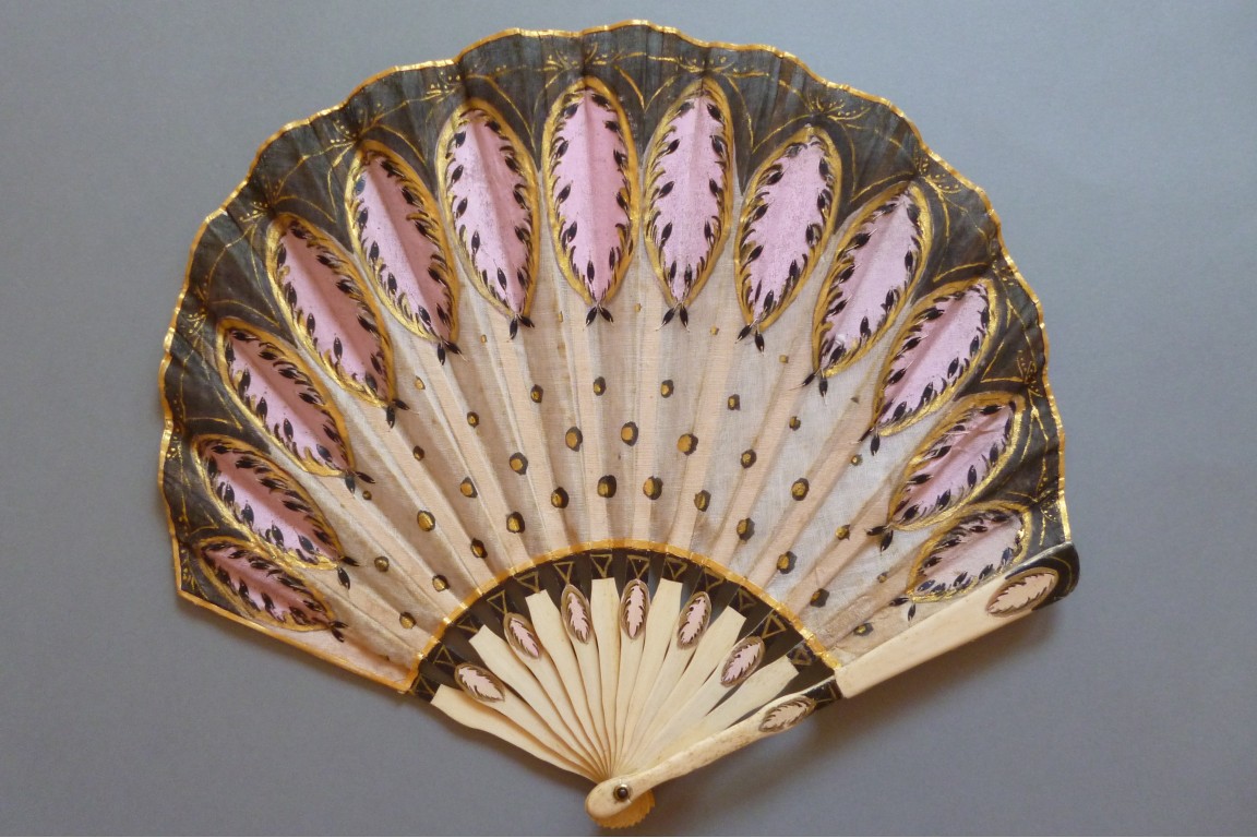 Art déco balloon, fan crca 1900-1920