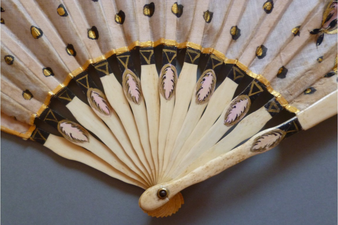 Art déco balloon, fan crca 1900-1920