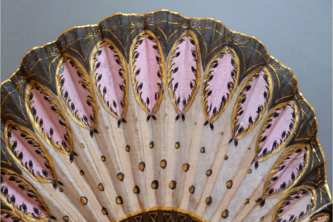 Art déco balloon, fan crca 1900-1920