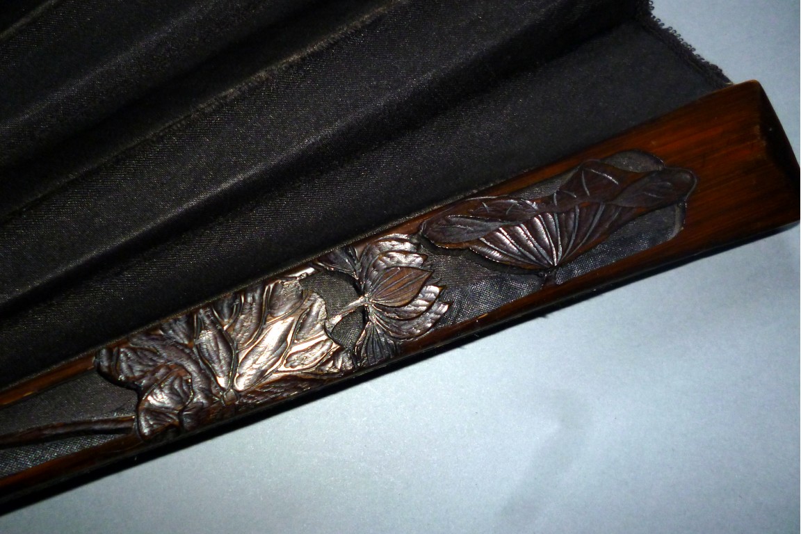 Japanism, late 19th century fan