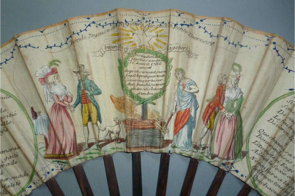 Le serment des Fagotiers, libertine fan, 1786