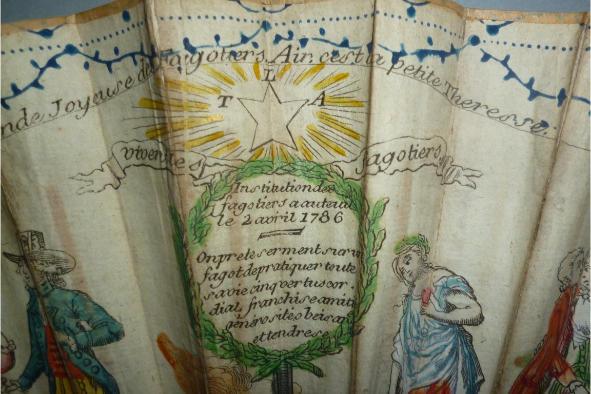 Le serment des Fagotiers, libertine fan, 1786
