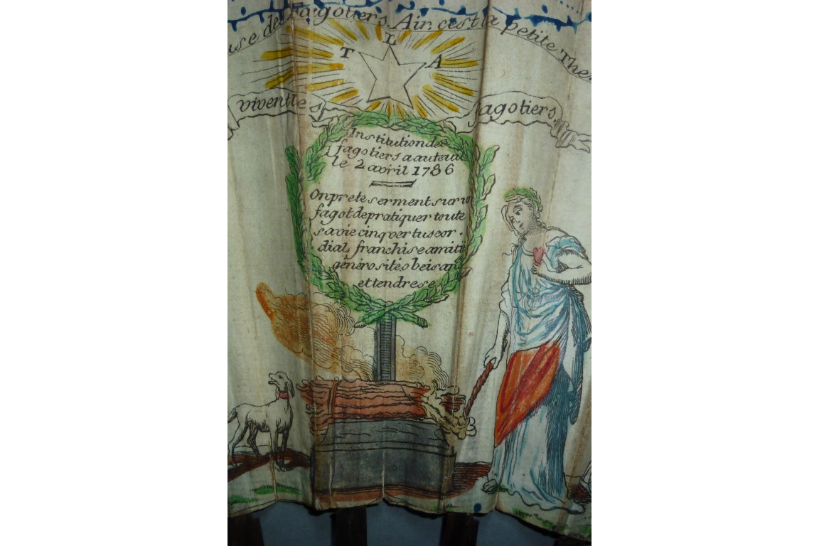 Le serment des Fagotiers, libertine fan, 1786