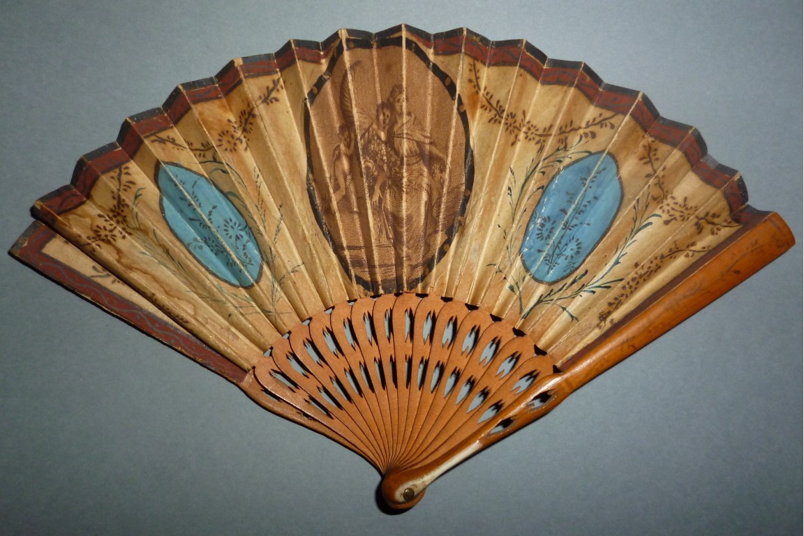 Wealth to France, miniature fan