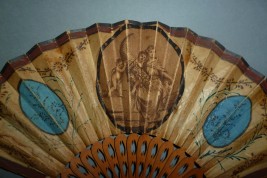 Wealth to France, miniature fan