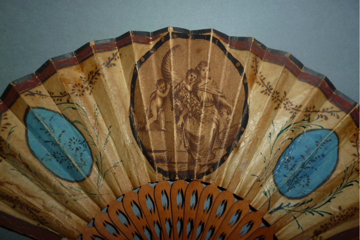 Wealth to France, miniature fan