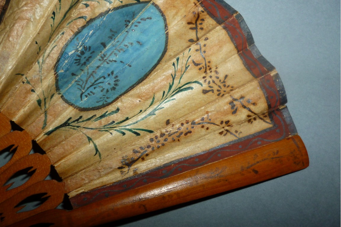 Wealth to France, miniature fan