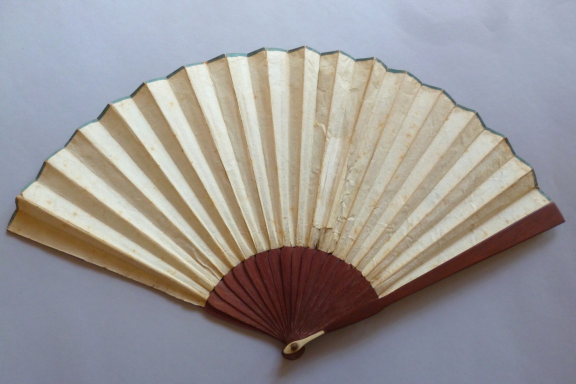 Luneville and Amiens peaces, fan circa 1802