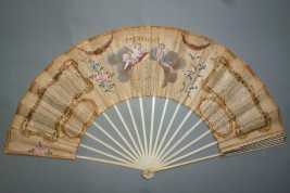 The oracle, divination fan, circa 1780