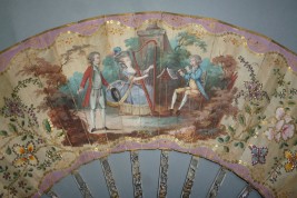 Courteous concert, fan circa 1770