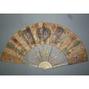 Palms and mica, fan circa 1780