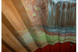 Fontaine à bulles magiques, éventail début XXème siècle