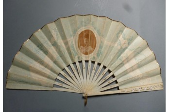 Maria Dorothea of Austria, royalist fan, circa 1890