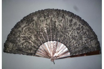 Birds, fan circa 1885