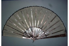 Birds, fan circa 1885
