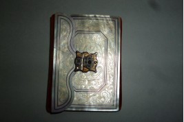 Mother of pearl notebook, 1849