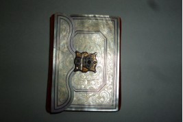 Mother of pearl notebook, 1849