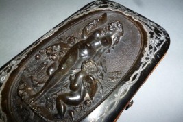 Venus on bath, box for glasses, period Napoleon III