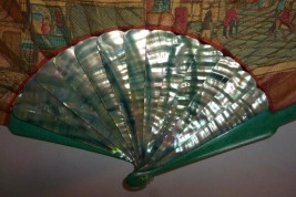 The seaport, fan late 19th century, early 20th century