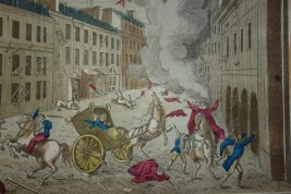 Explosion de la machine infernale, attentat contre Bonaparte, 1800
