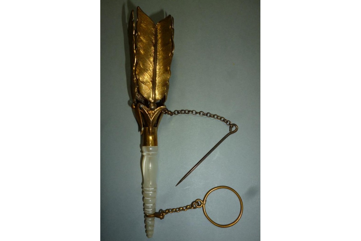 Leave, flower holder, 19th century