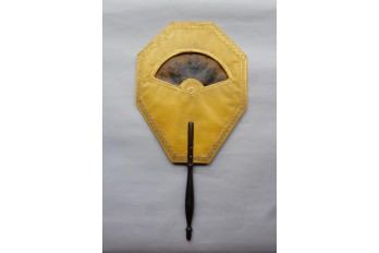 God's loves, story on fixed fan, 19th century