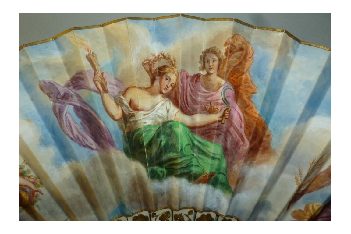 The summer of Ceres, fan middle 19th century