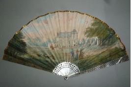 Hunting areas, fan circa 1810