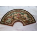 Family bliss in the countryside, fan leaf, early 19th century