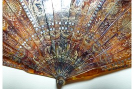 Horn chinoiseries, fan circa 1815-20