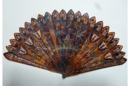 Horn chinoiseries, fan circa 1815-20