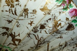 Devils, fan by Eugene Le Poitevin, circa 1832-40