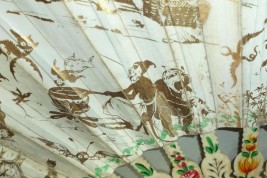 Devils, fan by Eugene Le Poitevin, circa 1832-40
