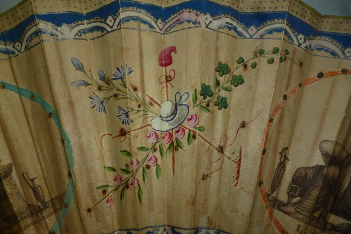 Le Geova des Français, éventail franc-maçon vers 1793