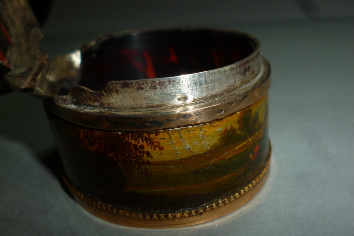 Snuffbox, boats, 1789-92