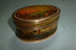 Snuffbox, boats, 1789-92