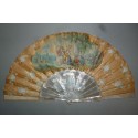 Courteous love of the Renaissance, fan circa 1860