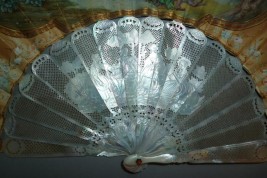 Courteous love of the Renaissance, fan circa 1860