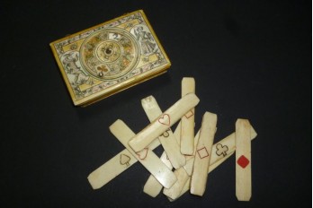 Boîte à jeu de Mariaval, XVIIIème siècle