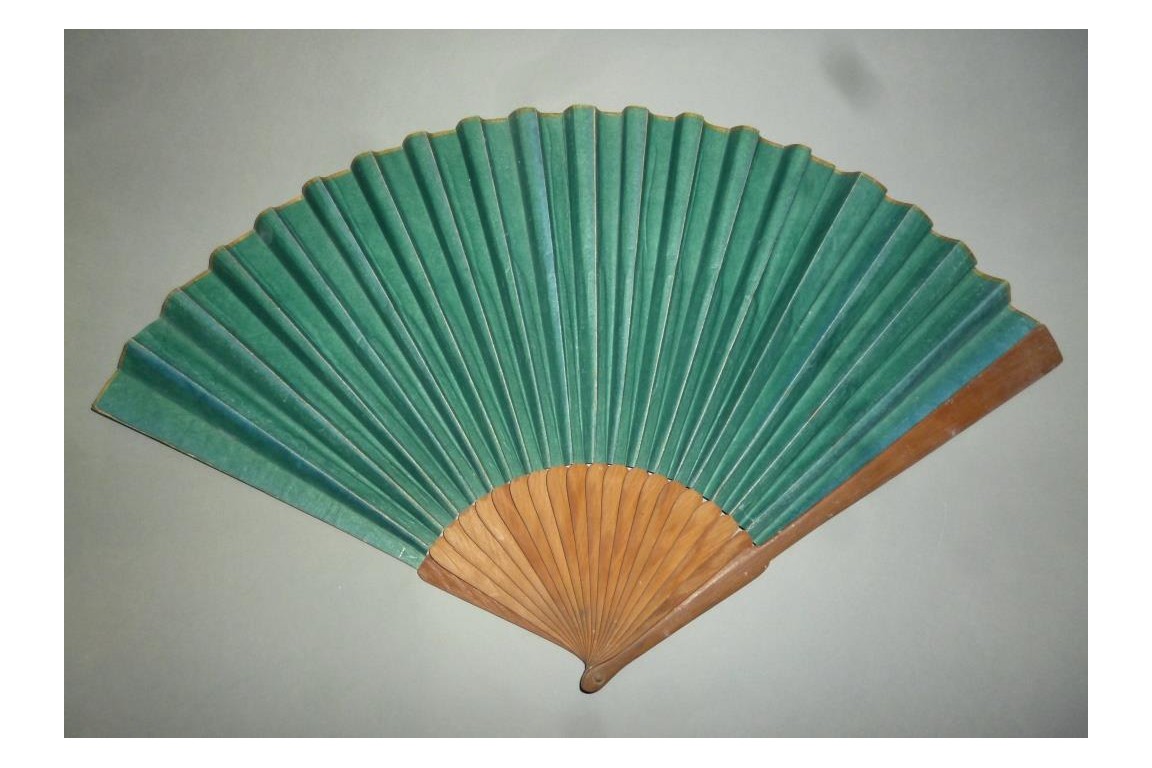 Fan for man, circa 1790-1800